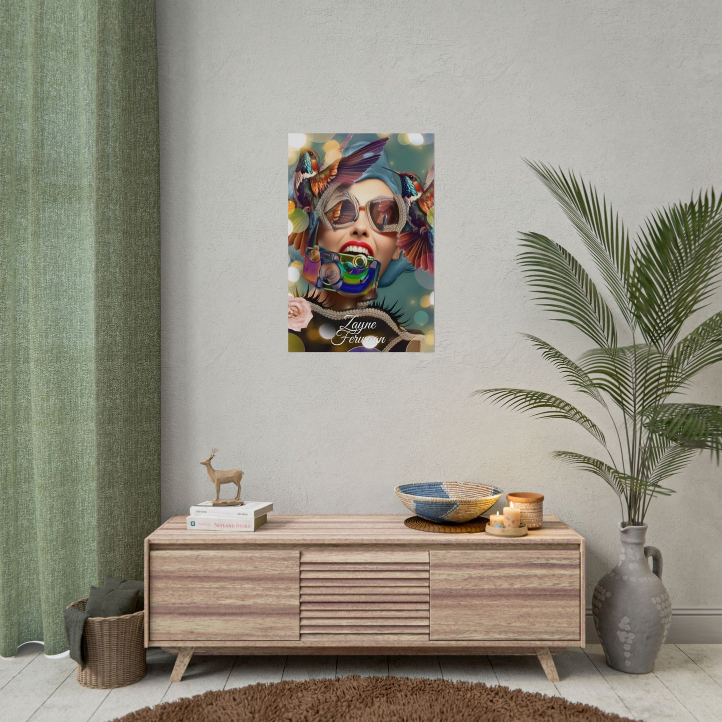 Poster Art Print - High Fashion and Exotic Wall Art