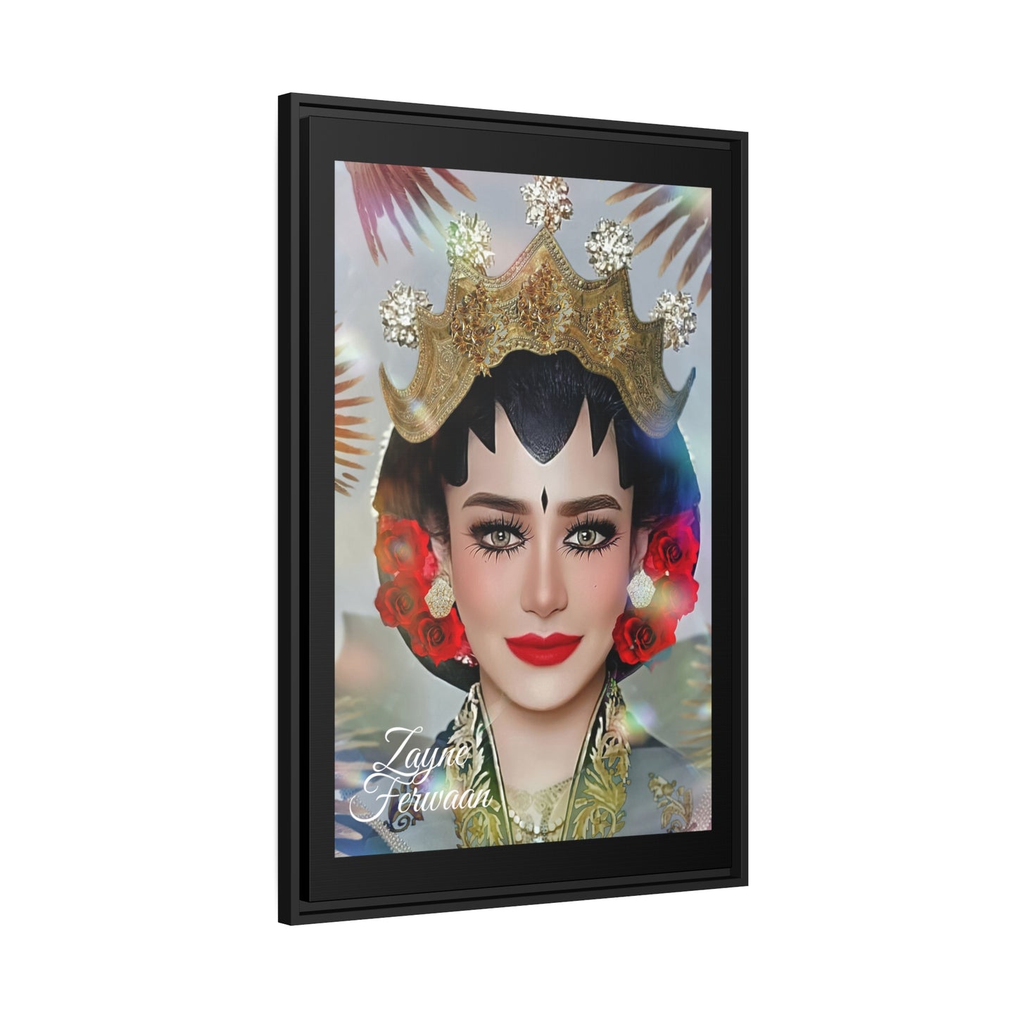 Canvas Wall Art - Javanese Bride