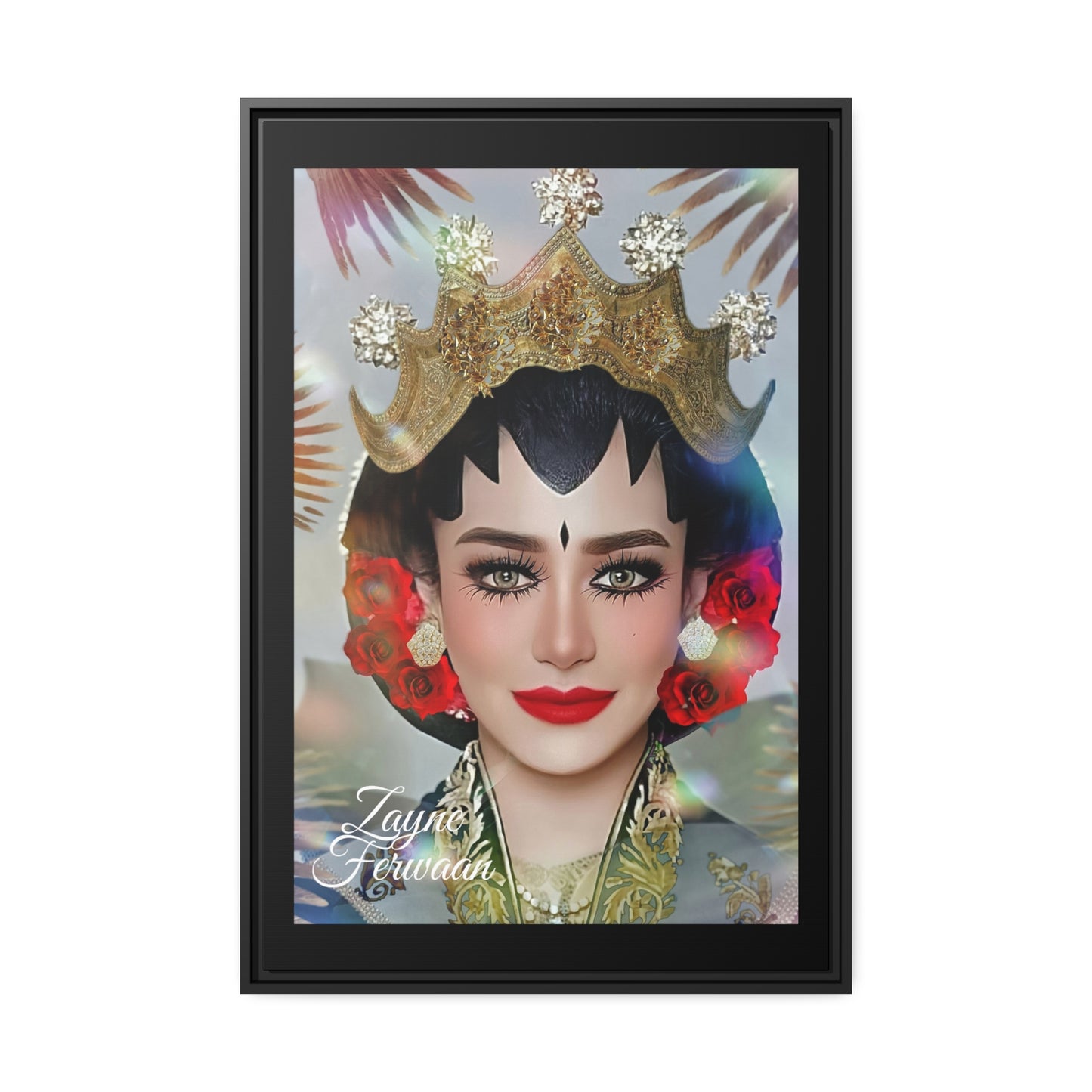 Canvas Wall Art - Javanese Bride