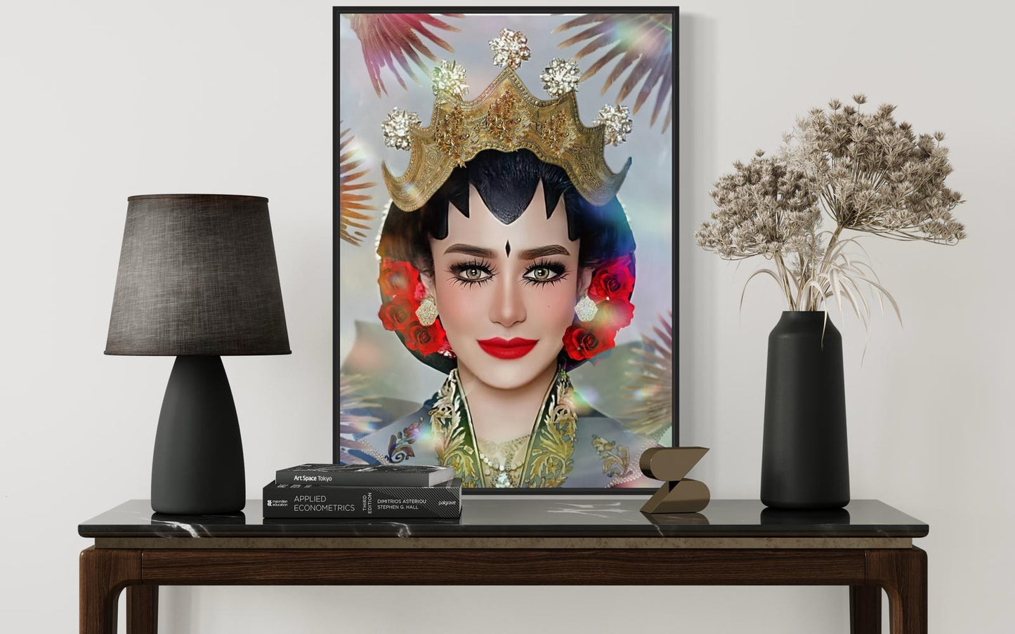 Canvas Wall Art - Javanese Bride