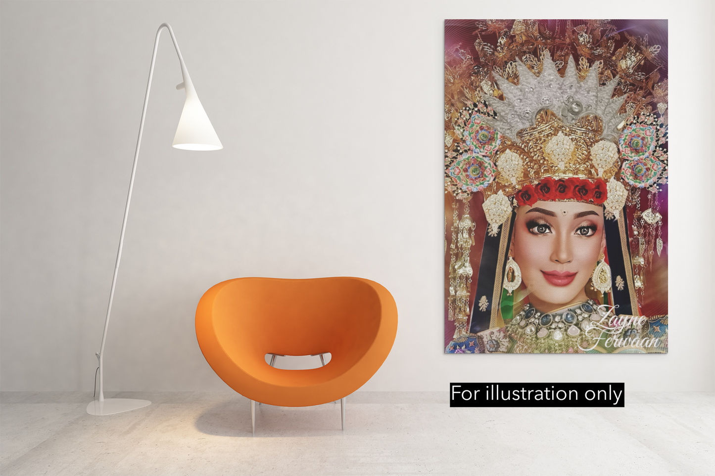 Canvas Wall Art - Indo Bride