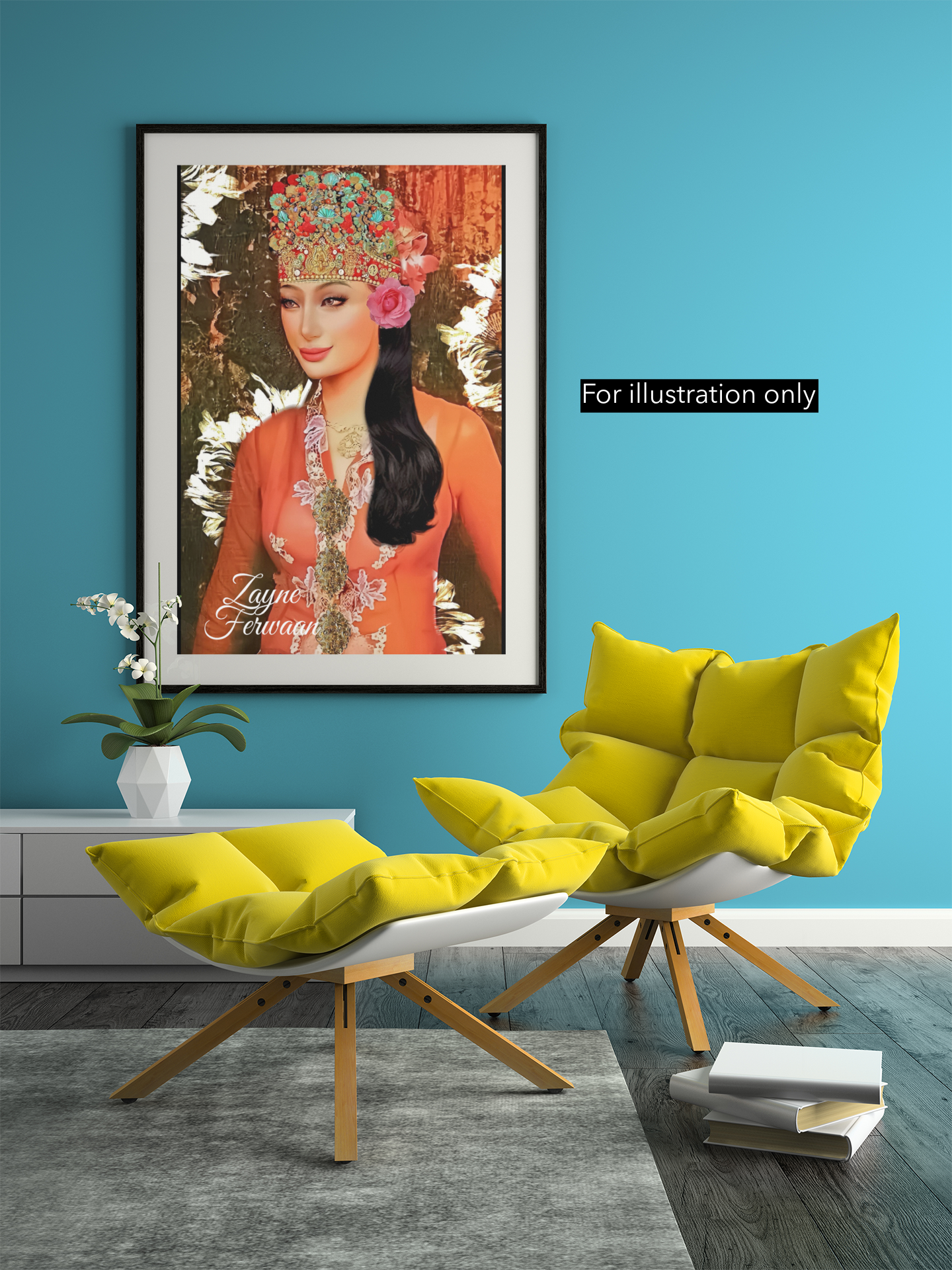 Canvas wall art, illustration 3