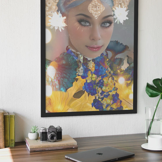 Canvas wall art Nilam Sari video illustration