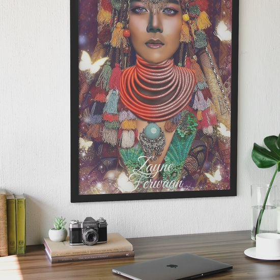 Canvas wall art Layla video illustration